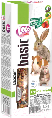 

Лакомство для грызунов Lolo Pets, Smakers LO-71112