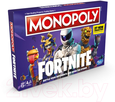 

Настольная игра Hasbro, Монополия. Фортнайт / E6603
