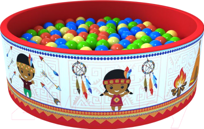 

Игровой сухой бассейн Romana, Индейцы ДМФ-МК-02.52.02