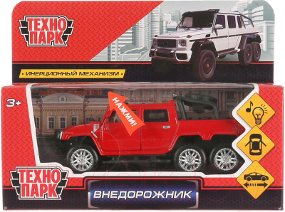 

Масштабная модель автомобиля Технопарк, Внедорожник / FY6088-S