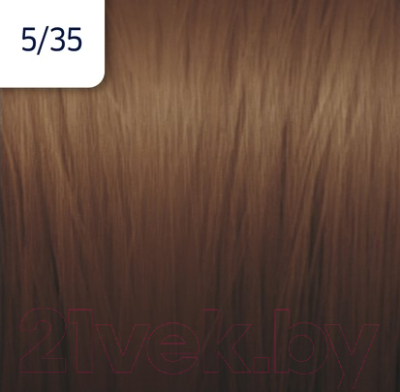 

Крем-краска для волос Wella Professionals, Шатен, Illumina Color 5/35