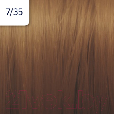 

Крем-краска для волос Wella Professionals, Рыжий, Illumina Color 7/35