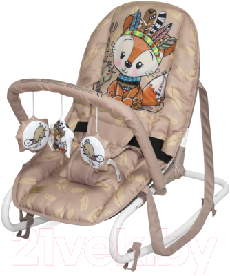 

Детский шезлонг Lorelli, Top Relax Beige Foxy / 10110022042