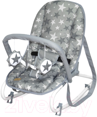 

Детский шезлонг Lorelli, Top Relax Grey Stars / 10110022015