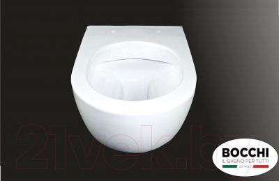 

Унитаз подвесной Bocchi, V-Tondo Compacto Rimless 1417-001-0129 + A0333-001