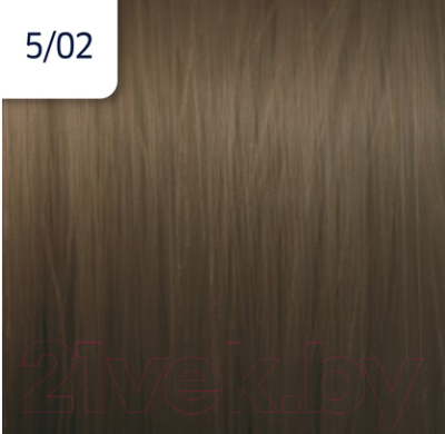 

Крем-краска для волос Wella Professionals, Шатен, Illumina Color 5/02