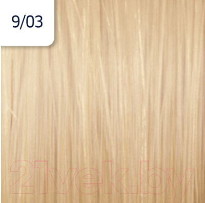 

Крем-краска для волос Wella Professionals, Блонд, Illumina Color 9/03