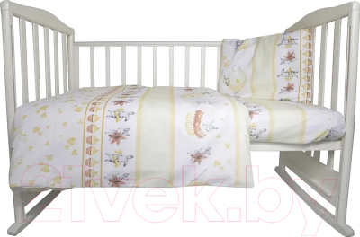 

Комплект постельный в кроватку Эдельвейс, Чаепитие 3