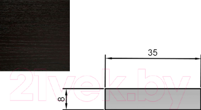 

Притворная планка Olovi, Телескопическая 70x25x2200x8