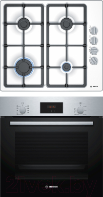 

Комплект встраиваемой техники Bosch, HBF114BS0R + PBP6C2B90