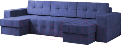 

Диван П-образный Настоящая мебель, Гесен НПБ вельвет