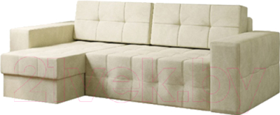 

Диван угловой Настоящая мебель, Гесен НПБ вельвет левый