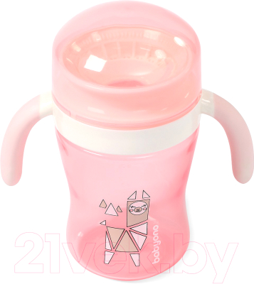 

Поильник BabyOno, С разноцветным рисунком;розовый, 1449/01