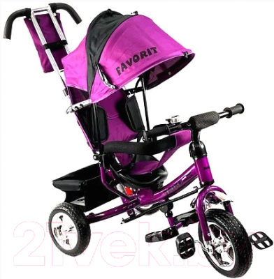 

Детский велосипед с ручкой Trike, Favorit Classic / FTC-108EV
