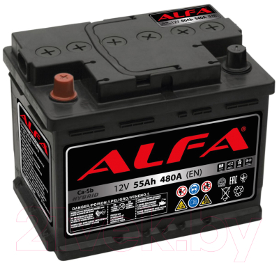 Автомобильный аккумулятор Alfa Battery