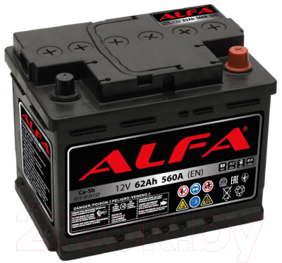 Автомобильный аккумулятор Alfa Battery