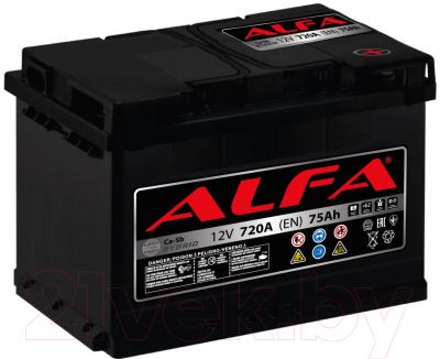Автомобильный аккумулятор Alfa Battery