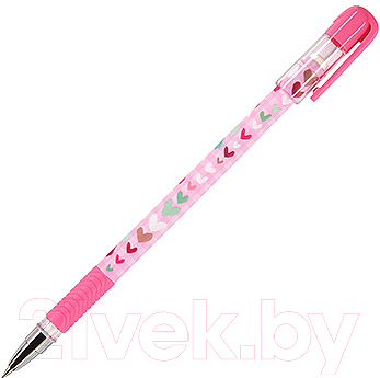 

Ручка шариковая Bruno Visconti, MagicWrite. Сердечки розовые 0.5мм