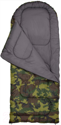 

Спальный мешок Outventure, Toronto T+10 Left Zip / S19EOUOS026-U1 CAMO
