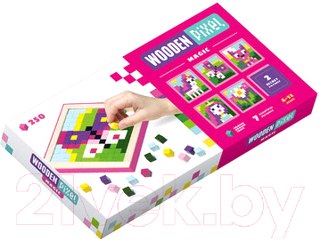 

Развивающая игра Levenya, Cubika Wooden pixel 2 / 14880