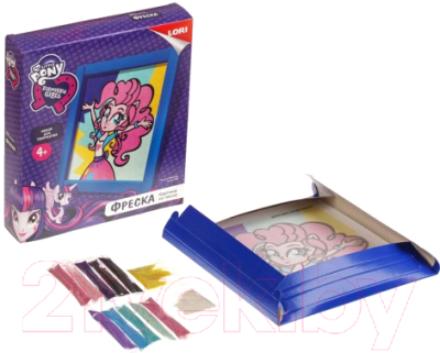 

Набор для творчества Lori, Фреска. Hasbro My Little Pony. Веселая Пинки Пай / Кпп-012