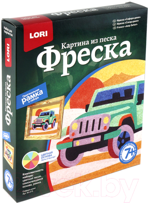 

Набор для творчества Lori, Фреска. Сафари-джип / Кп-015