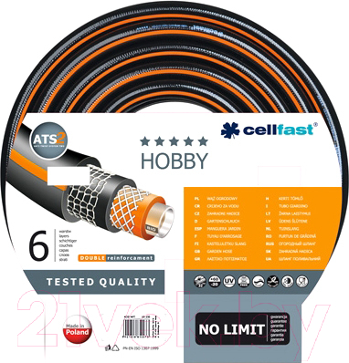 

Шланг поливочный Cellfast, Hobby Ats 3/4"