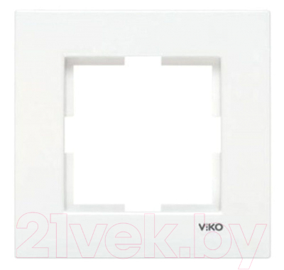 Рамка для выключателя Viko Karre / 90960200 (белый)