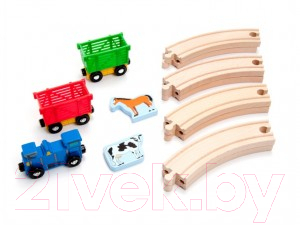 

Железная дорога детская Melissa & Doug, Поезд с домашними животными / 644