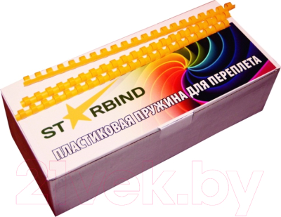 

Пружины для переплета Starbind, 12мм / BP12YeSB