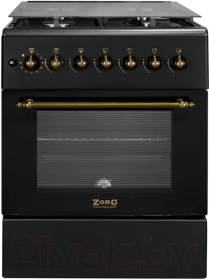 

Плита газовая Zorg Technology, G T-LUX 60x60 RST BL