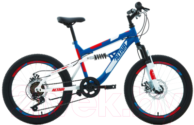 

Детский велосипед Forward, Altair MTB FS 20 Disc 2020 / RBKT02N06003