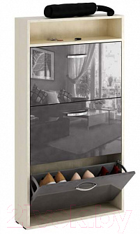 

Тумба в прихожую MFMaster, Милан-26 / МСТ-ОДМ-26-МС-ГЛ-УЗ