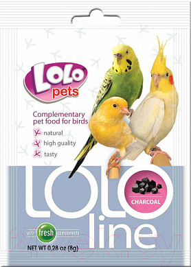 

Корм для птиц Lolo Pets, Lololine Charcoal LO-72041