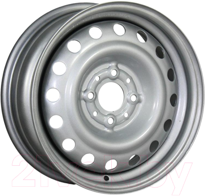 

Штампованный диск Trebl, 53B35B(2) 14x5.5" 4x98мм DIA 58.6мм ET 35мм Silver