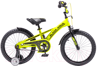 

Детский велосипед Black Aqua, Velorun 14 KG1419 со светящимися колесами