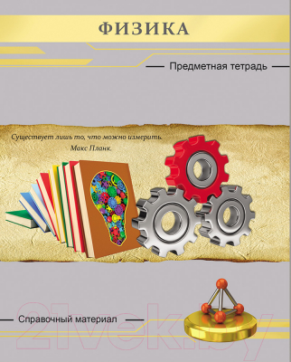 

Тетрадь предметная Проф-Пресс, Физика Серебро / 48-2647