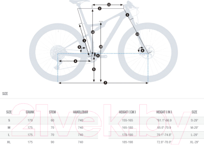 

Велосипед Orbea, OIZ 29 M20 TR 2020 / K251MF