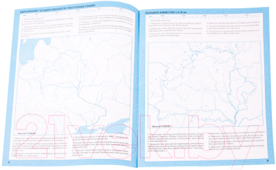 Решебник по истории беларуси контурная карта