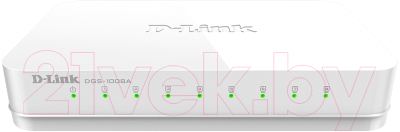 

Коммутатор D-Link, DGS-1008A/E1A