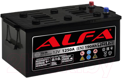 Автомобильный аккумулятор ALFA battery
