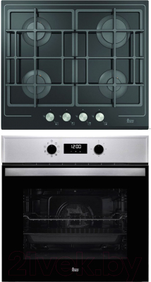 

Комплект встраиваемой техники Teka, HBB 735 SS + PAC 60 4G AI AL CI Black