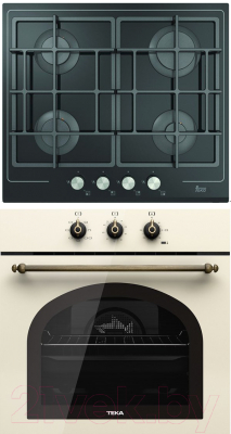 

Комплект встраиваемой техники Teka, HRB 6100 VNB Brass + PAC 60 4G AI AL CI Black