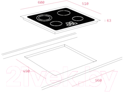 

Комплект встраиваемой техники Teka, HRB 6100 VNS Silver + TB 641.2