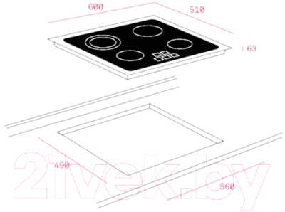 

Комплект встраиваемой техники Teka, HRB 6300 VNS Silver + TB 641.2