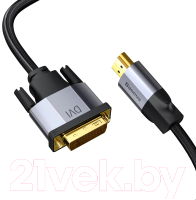 

Кабель Baseus, HDMI-DVI / CAKSX-G0G