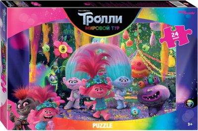 

Пазл Step Puzzle, Trolls 2. Music is Life / 90069