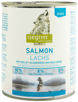 

Корм для собак Isegrim, Junior River Salmon / 95700