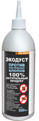 

Средство для борьбы с вредителями Экодуст, От постельных клопов