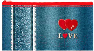 

Пенал Оникс, ПМП 01-22 Кружево на джинсе